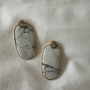 Marble earrings